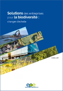 Solutions Des Entreprises Pour La Biodiversité : Changer D’échelle ...